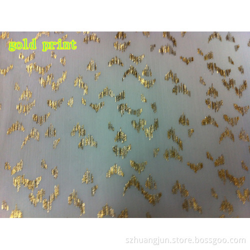 gold printing crepe GGT